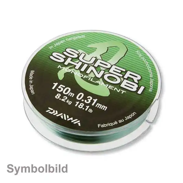 Daiwa Super Shinobi Mono 0,14mm 1,9kg 150m GT 3 Daiwa Super Shinobi Mono 0,14mm 1,9kg 150m GT