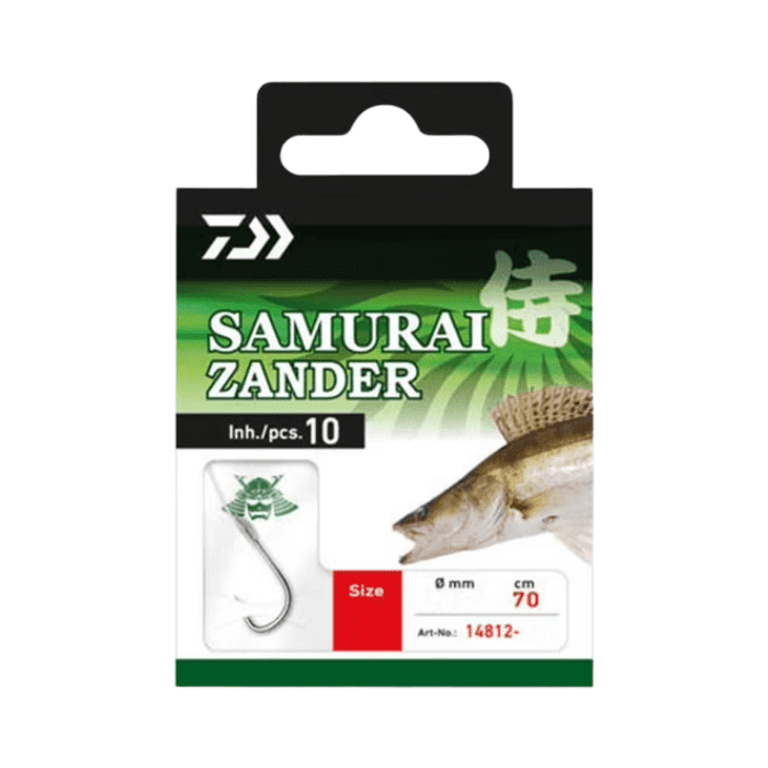 Daiwa Samurai Zanderhaken Größe 1/0 10 Stück 3 Daiwa Samurai Zanderhaken Größe 1/0 10 Stück