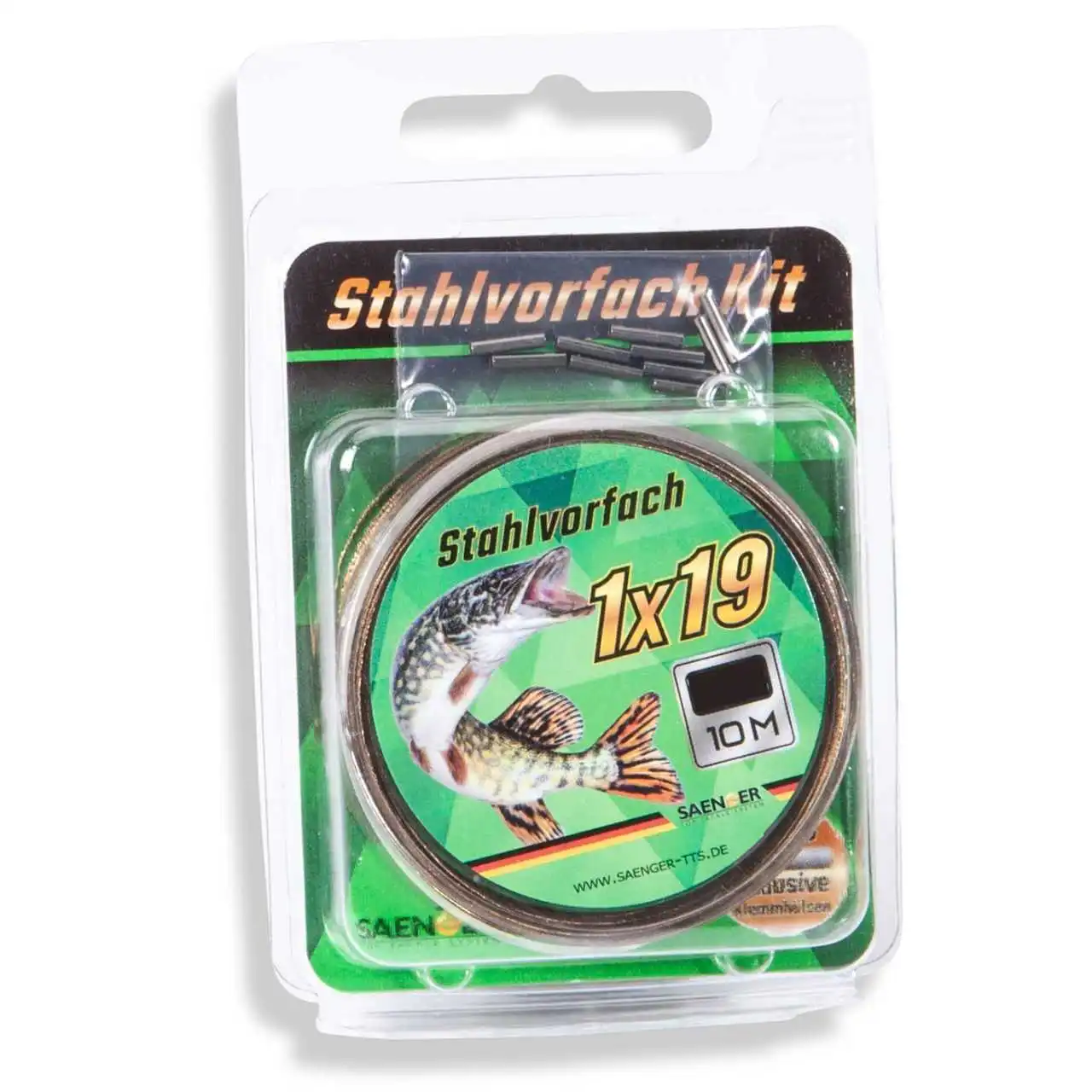 Sänger Stahlvorfach Kit 1 X 19 6kg 3 Sänger Stahlvorfach Kit 1 X 19 6kg