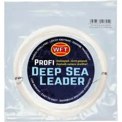WFT KG Mono Deep Sea Leader Clear 1,80mm 165kg 50m