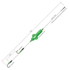 DAM MadCat Screaming Profi River Rig Worm & Squid 180cm 100lb 40g