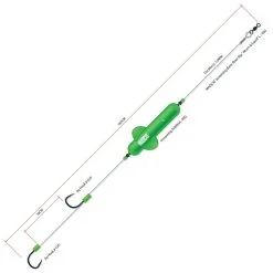 DAM MadCat Screaming Basic River Rig Worm & Squid 160cm 100lb 60g