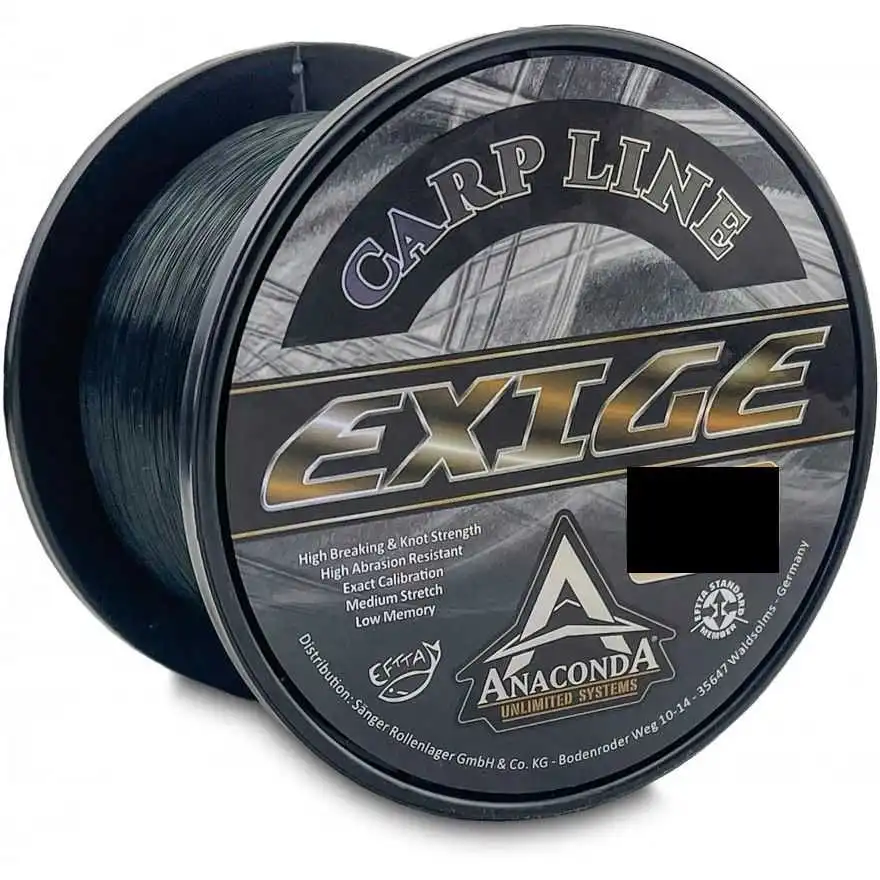 Anaconda Exige Carp Line 0,33 Mm 8,6 Kg 1200 Meter Dunkelgrün 3 Anaconda Exige Carp Line 0,33 Mm 8,6 Kg 1200 Meter Dunkelgrün