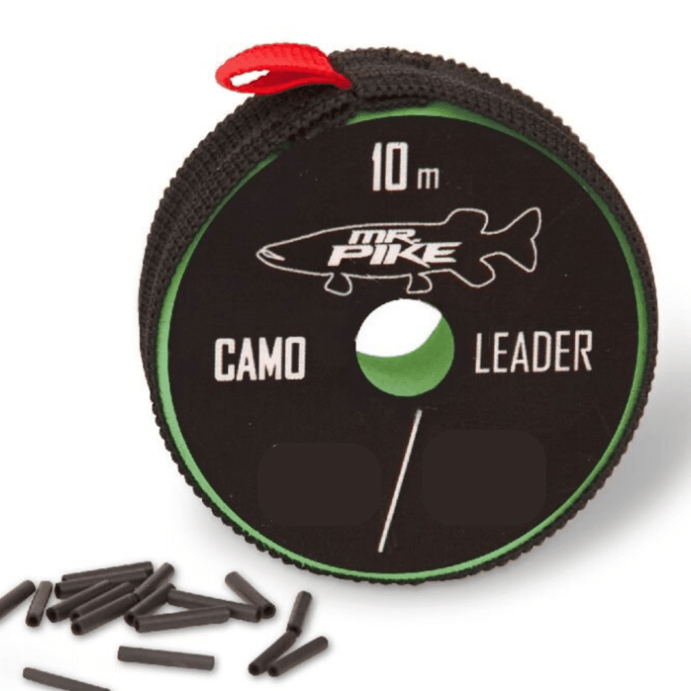 Quantum Mr. Pike Camo Coated Leader 14 Kg 10 Meter Camo 3 Quantum Mr. Pike Camo Coated Leader 14 Kg 10 Meter Camo