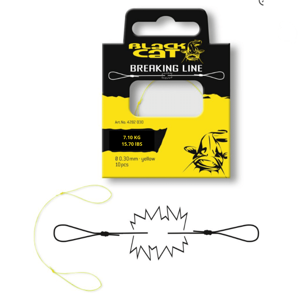 Black Cat Breaking Line 0,35 Mm 7,10 Kg Gelb Ø 0,35 Mm 3 Black Cat Breaking Line 0,35 Mm 7,10 Kg Gelb Ø 0,35 Mm