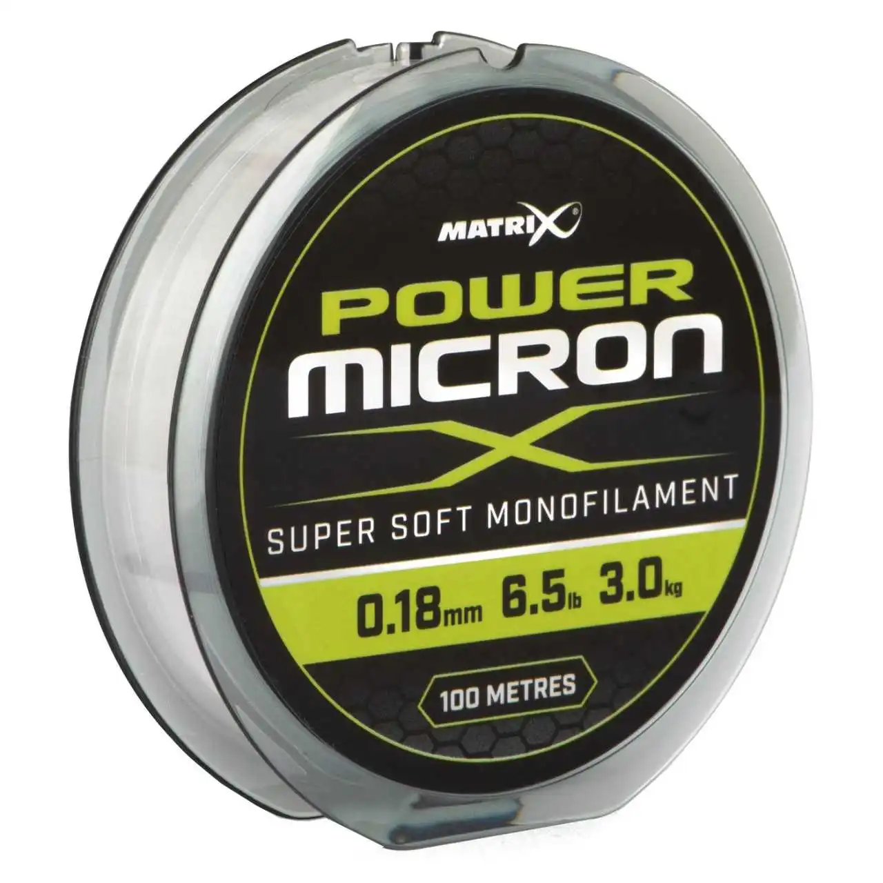 Fox Matrix Power Micron X 100m 0,18mm 6,5lb 3kg 3 Fox Matrix Power Micron X 100m 0,18mm 6,5lb 3kg