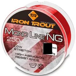 Iron Trout Mono Line NG 0,18 Mm 2,59 Kg 250 Meter Dark Red