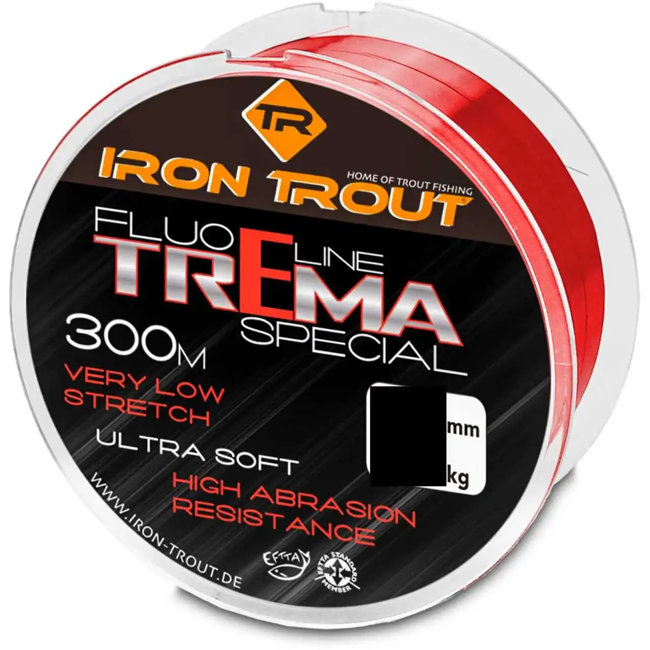 Iron Trout Trema Special 0,22 Mm 4,10 Kg 300 Meter Fluo Red 3 Iron Trout Trema Special 0,22 Mm 4,10 Kg 300 Meter Fluo Red