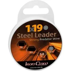 Iron Claw Steel Leader 1X19 0,60 Mm 18 Kg 5 Meter
