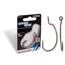 Quantum 4street Offset-Haken Dg Black Red Größe 02 5 Stück