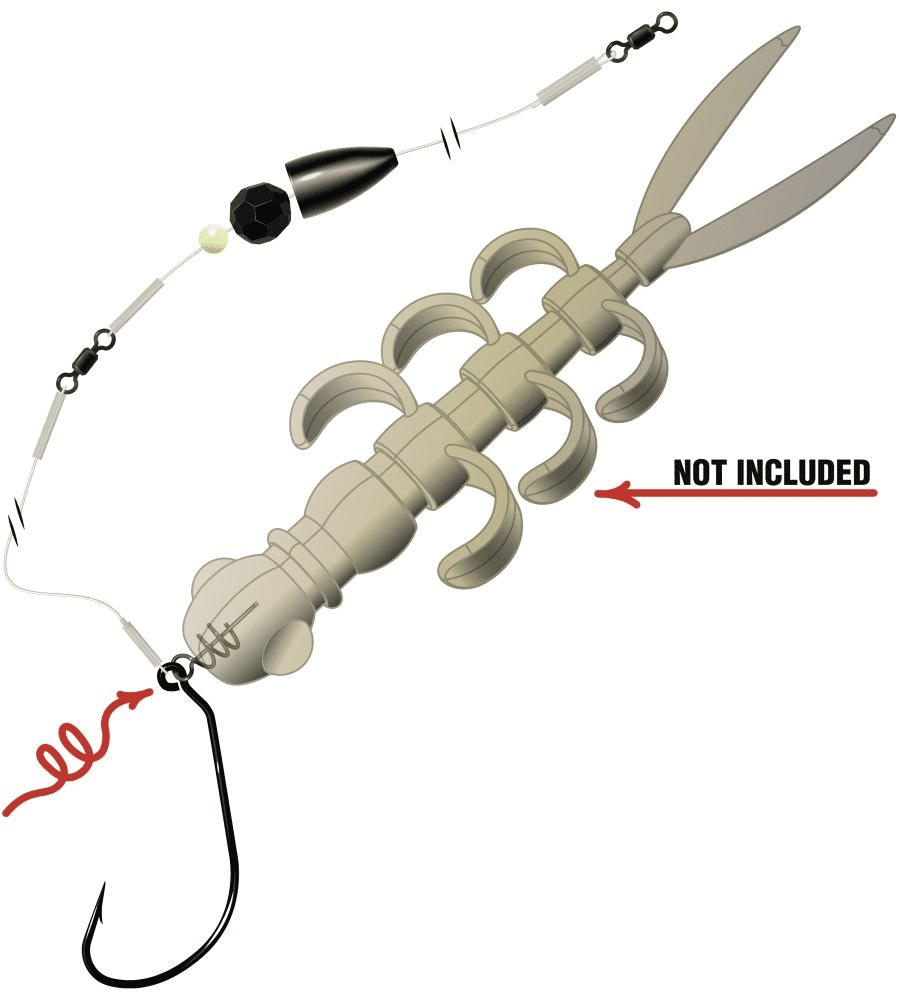 Quantum 4street Texas Rig Größe 1 0,25 Mm 10 G 1,50 Meter 1 Stück 4 Quantum 4street Texas Rig Größe 1 0,25 Mm 10 G 1,50 Meter 1 Stück – Bild 2