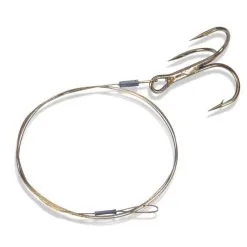 Sänger 1 X 7 Stahlvorfach Mit Drilling Größe 1 15 Kg 60 Cm