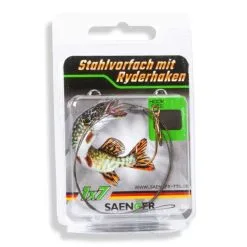 Sänger 1 X 7 Stahlvorfach Mit Ryderhaken Größe 2 Tragkraft 9 Kg 50 Cm -Savage Gear Verkäufe saenger 1x7 stahlvorfach mit ryderhaken gr1 60cm 12kg 29LrBJDcDdQeXu 1280x1280