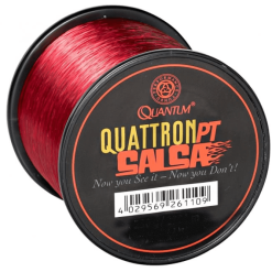 Quantum Quattron Salsa 0,22 Mm 4,50 Kg 3000 Meter Transparent Rot