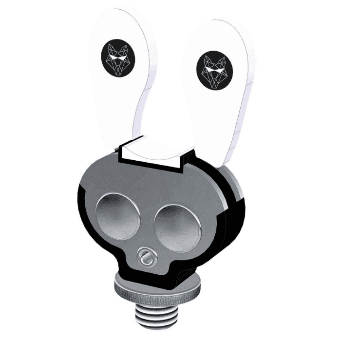 Wolf ROD REST EASY CLAW WHITE Farbe: White 3 Wolf ROD REST EASY CLAW WHITE Farbe: White